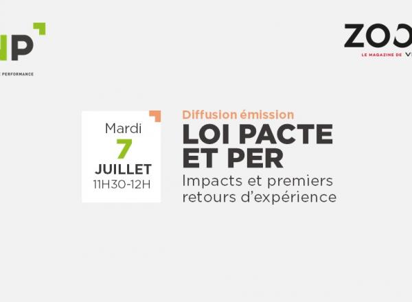 Webinar Vermeg / TNP I Mardi 7 juillet | 11h30 - 12h00 I Loi PACTE : impact et premiers retours d'expérience